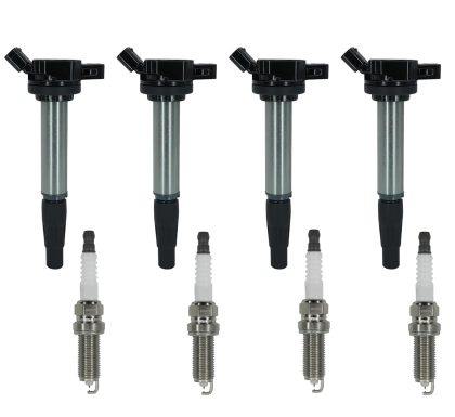 Blshwez High-Performance Ignition Coil Pack & Double Iridium Spark Plug for Toyota Corolla, Prius, Lexus CT200h 2009-2017