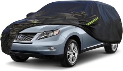 Blshwez 6-Layer Custom Fit Car Cover for Volkswagen Golf (2003-2025), Waterproof, UV Protection, Outdoor & Indoor